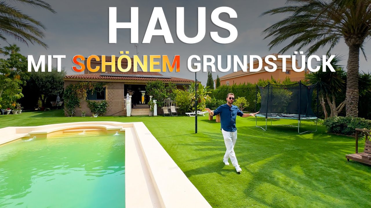 🔥 HOT OFFER 🔥 Haus mit großem Grundstück an der Costa Blanca in der Nähe von Alicante in Spanien