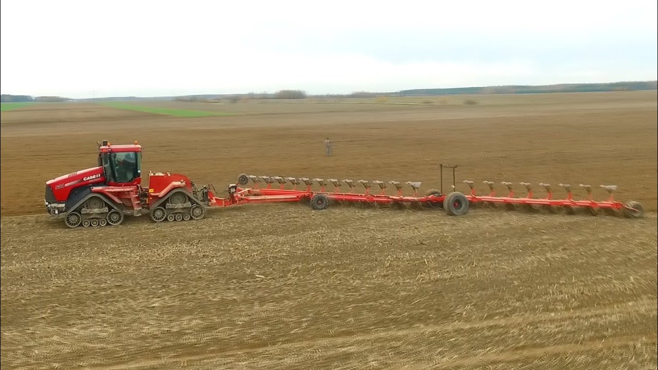 Orka największym pługiem świata! [Case Quadtrac] PLOWING WITH THE LARGEST PLOW IN THE WORLD
