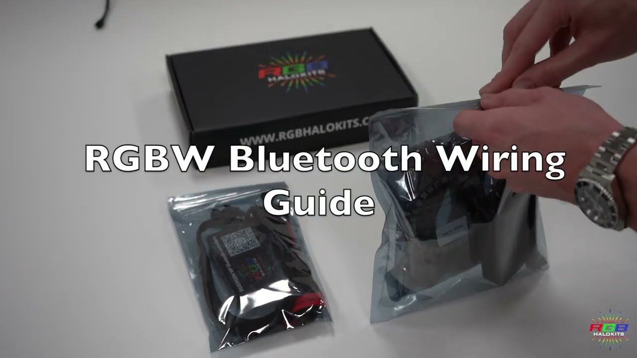 RGBW Bluetooth Wiring Guide - RGB Halo Kits