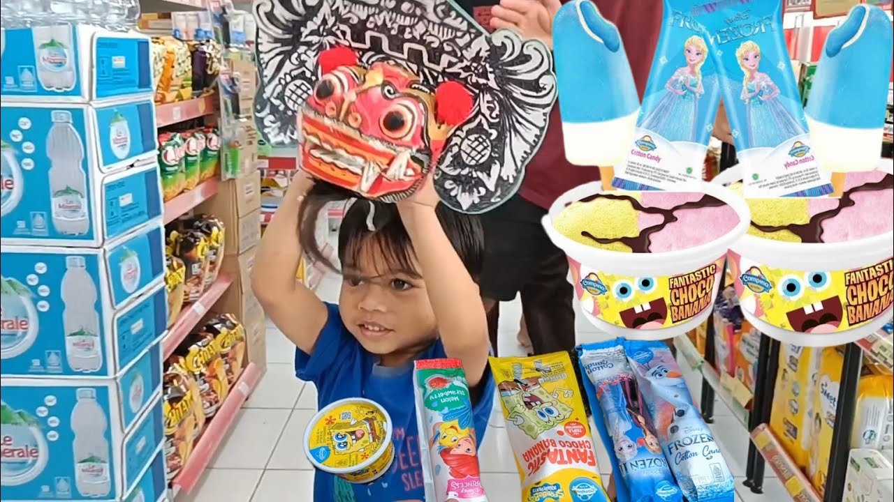 Kocak Membawa Barong Ket Ke Alfamart