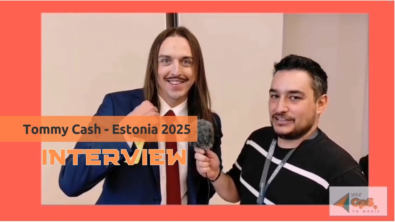 Tommy Cash - Estonia Eurovision 2025 | Interview to gpstomusic.gr