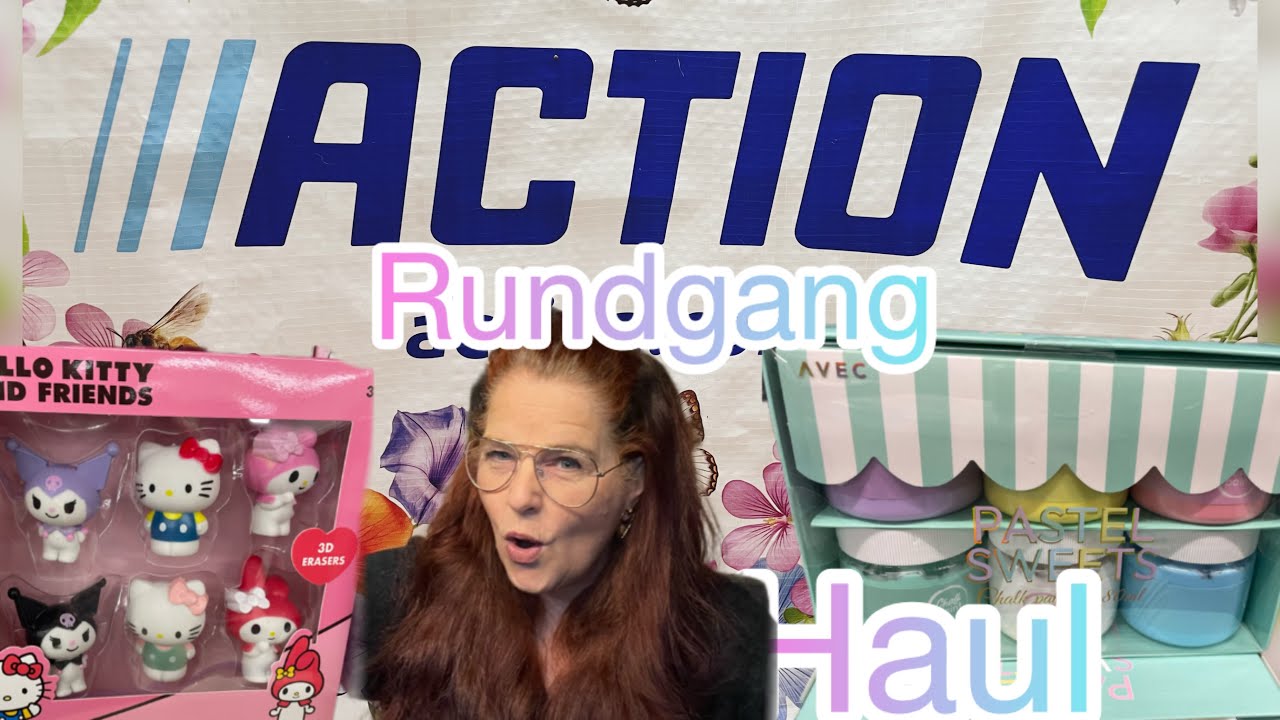 Action Haul ❤️ mit Liverundgang 🤩 & Haul 💕Neuheiten 💕 Journalseite gestalten🤩 Bling Bling