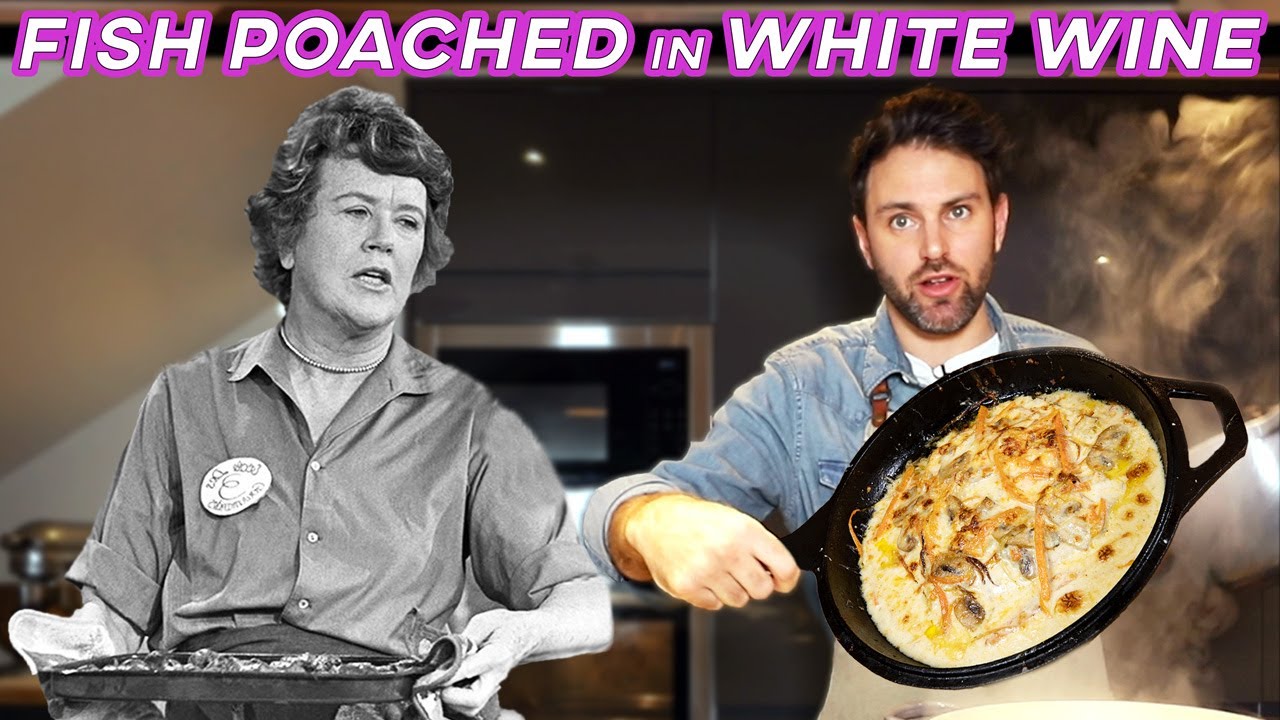 Julia Child's Fish Poached in White Wine (à la Bretonne) | Jamie & Julia