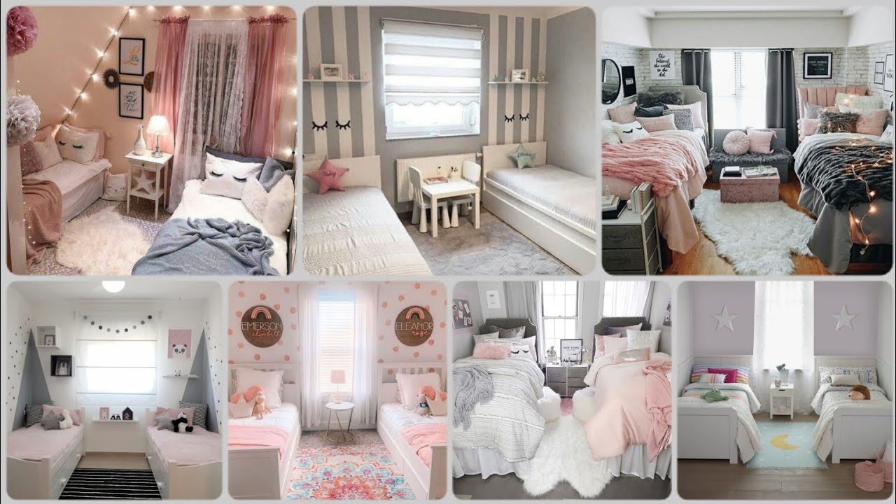 ديكورات غرف نوم بنات🌸                    Décoration chambre fille      bedroom
