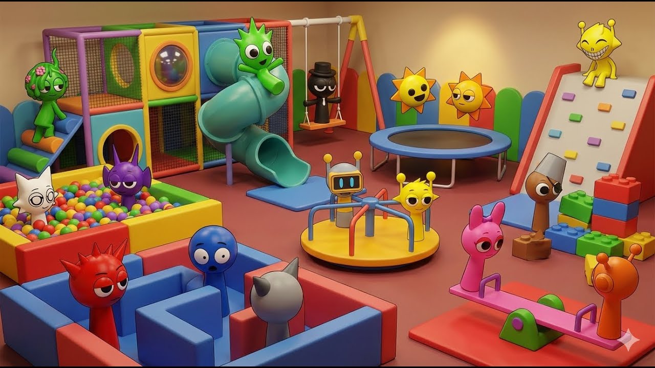 Something Strange Hiding Among the Toys…. Sprunki !?