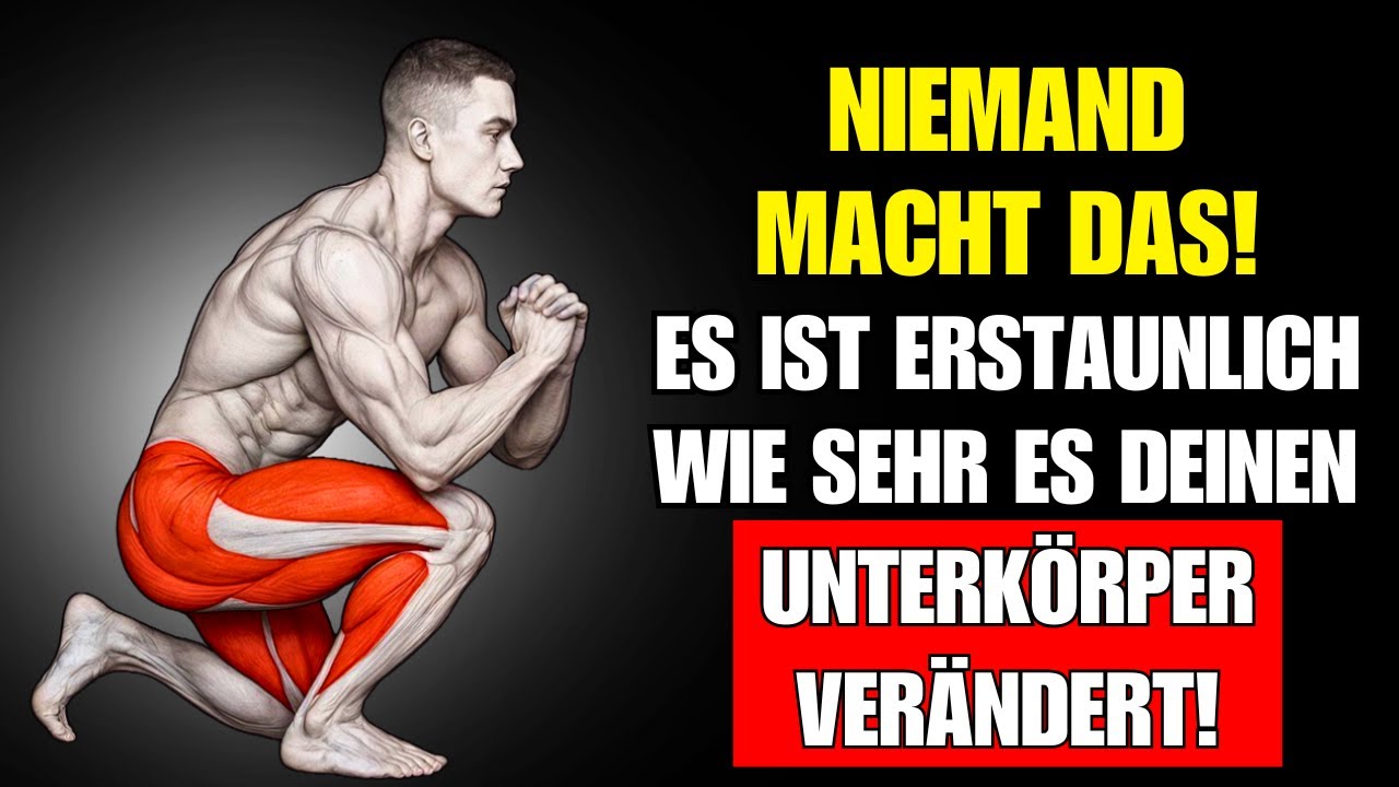 🔥 NUR 7 ISOMETRISCHE &Uuml;BUNGEN UM DEINEN UNTERK&Ouml;RPER KOMPLETT ZU VER&Auml;NDERN &ndash; MACH SIE ZU HAUSE!
