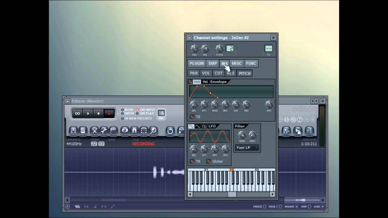 FL Studio 3xOsc tutorial - Knife Party-style 