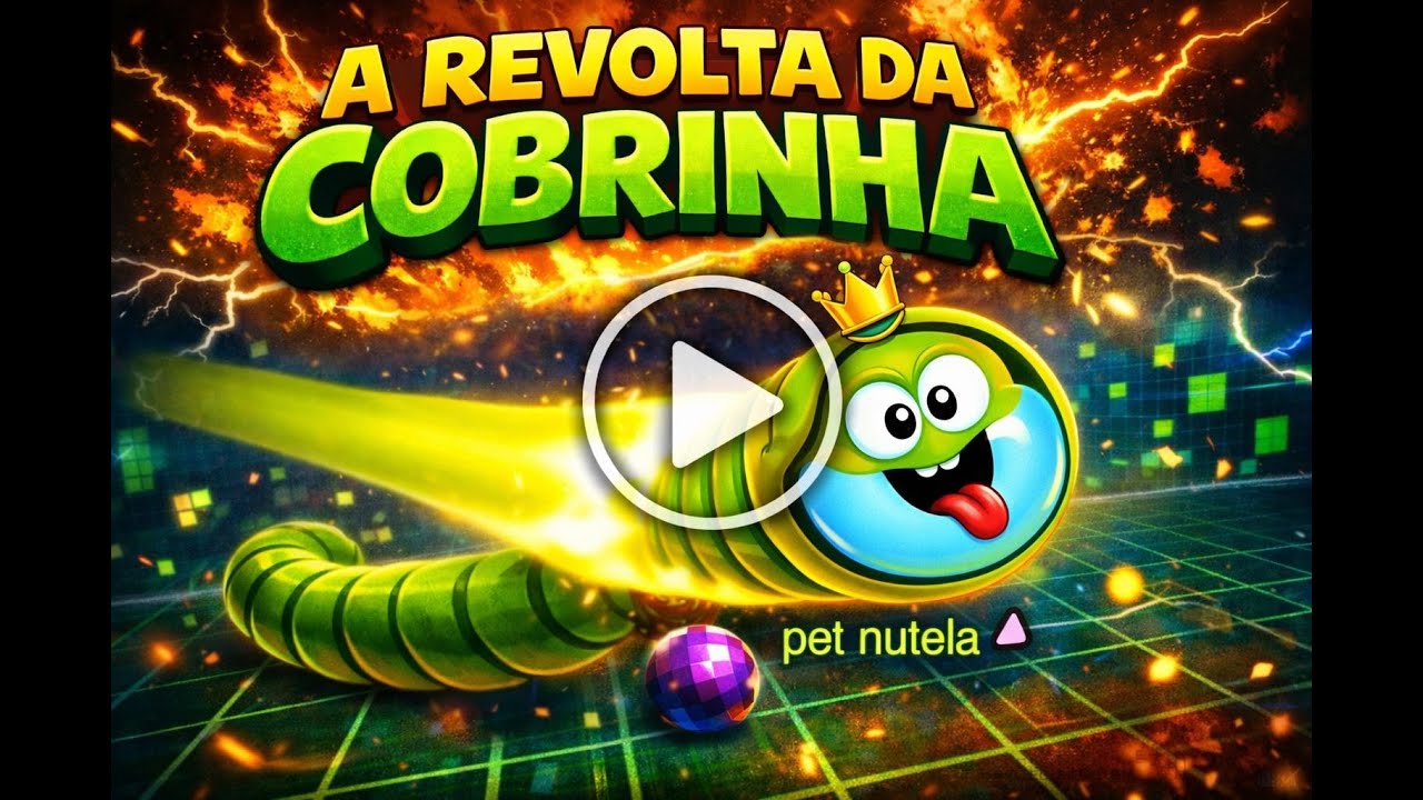 Jogo da cobrinha A Revolta da Cobrinha 🐍