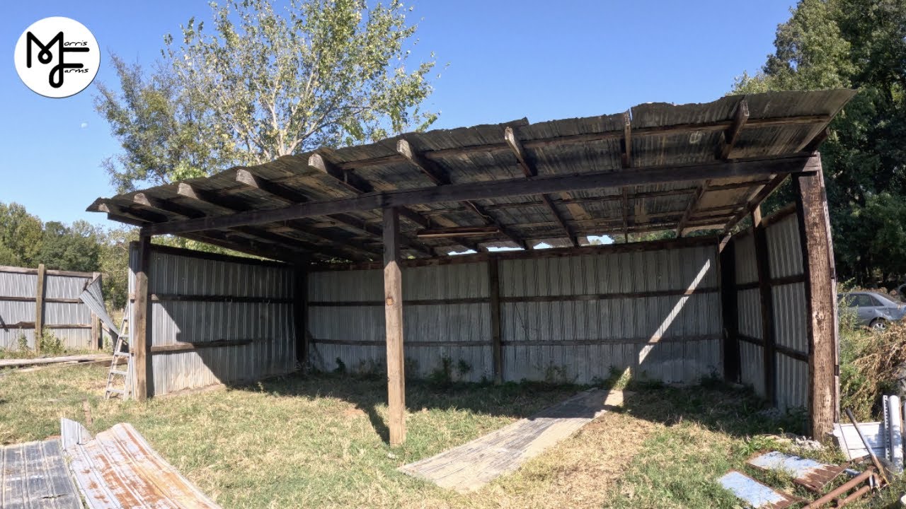 Building an Equipment Shed with Scrap Pieces