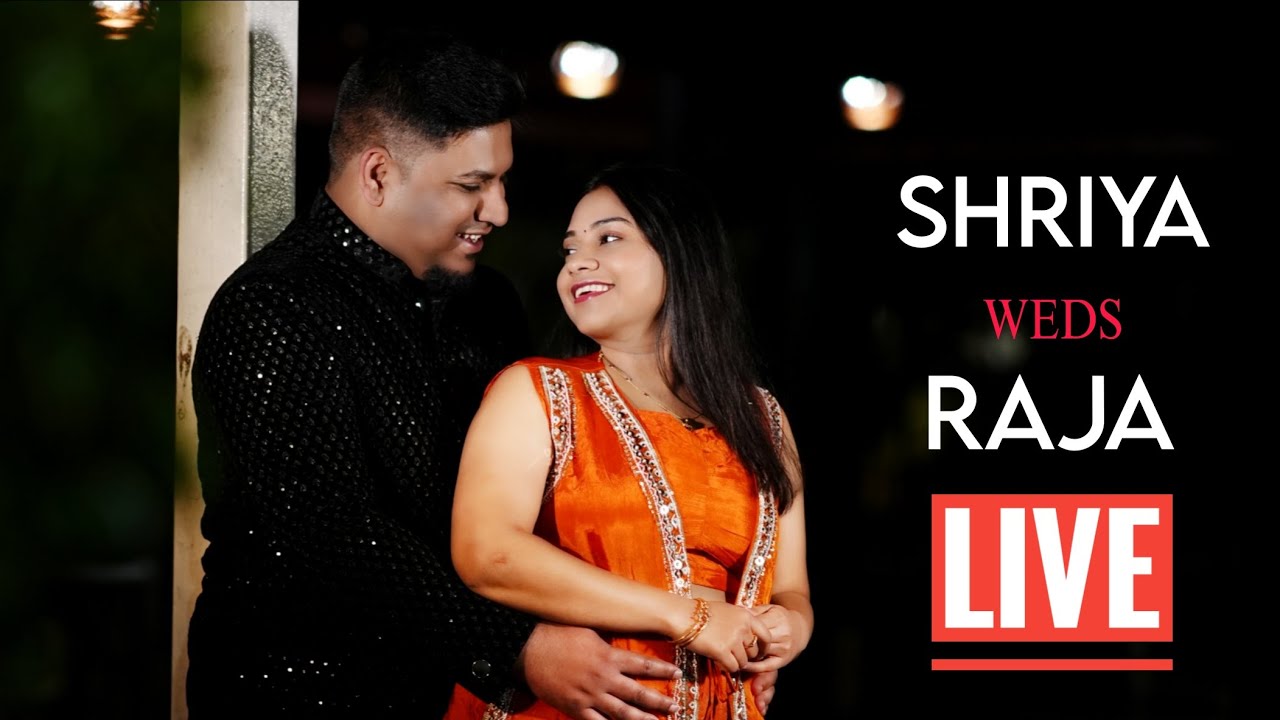 SHRIYA weds RAJA Wedding Live steaming now