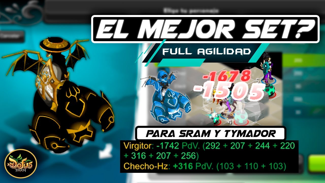 Dofus Touch | Este es el mejor set de Agi para Sram y Tymador? 😧🤯🔥