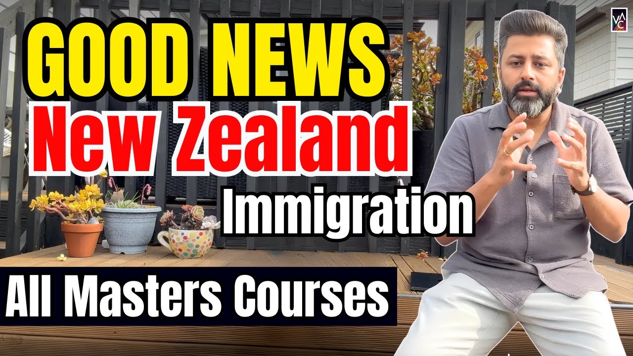 Latest Update - New Zealand Skilled Migrant Category | GOOD NEWS for Master's Students