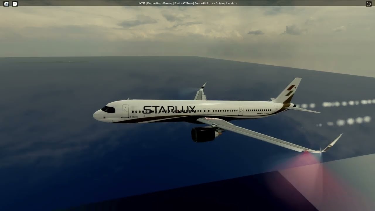 ROBLOX Airline Flight Review | STARLUX Airlines | A321NEO | Economy Class