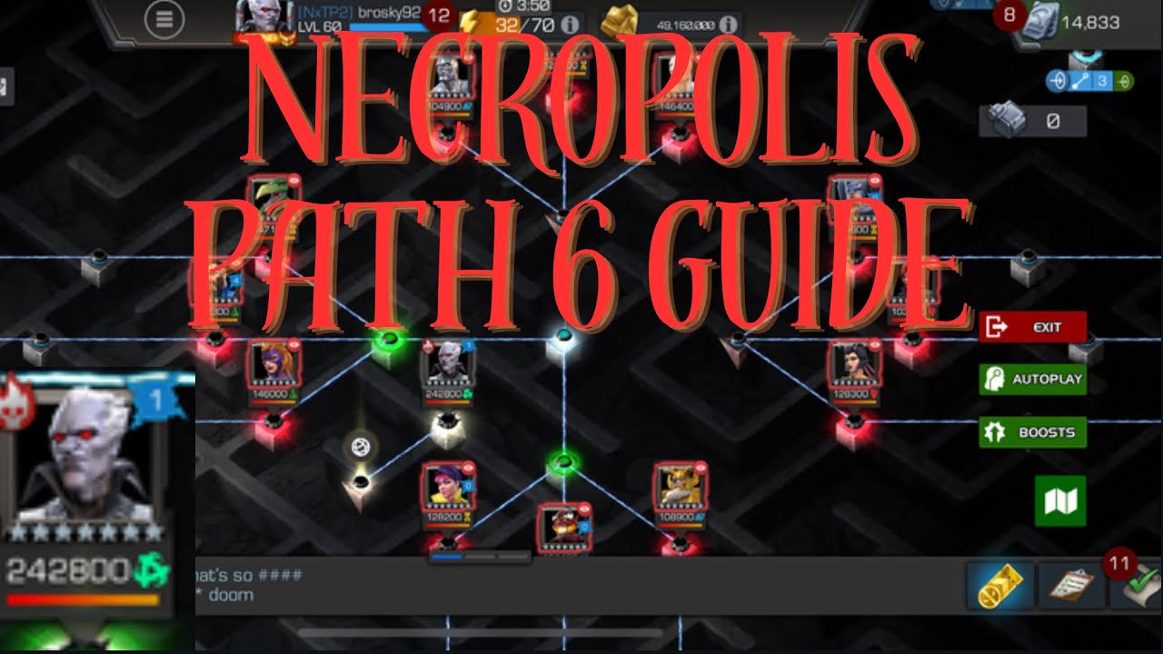 Necropolis Path 6 Quick Guide Fight by Fight