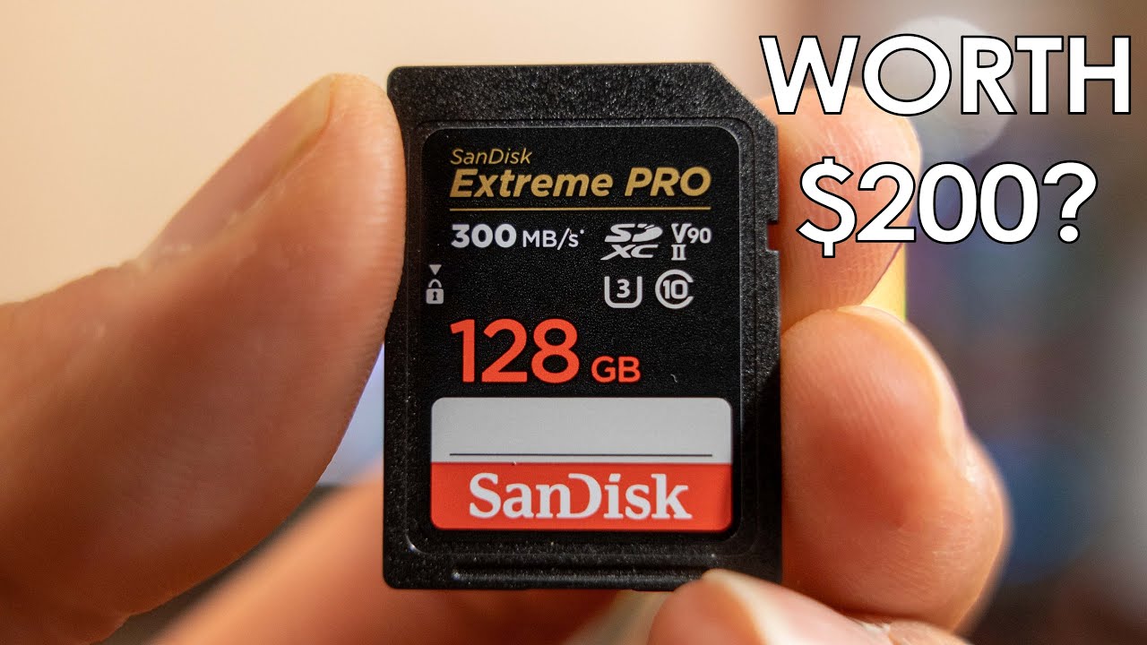 SanDisk 128GB Extreme PRO UHS-II SD Card I Worth the $200 Price Tag?
