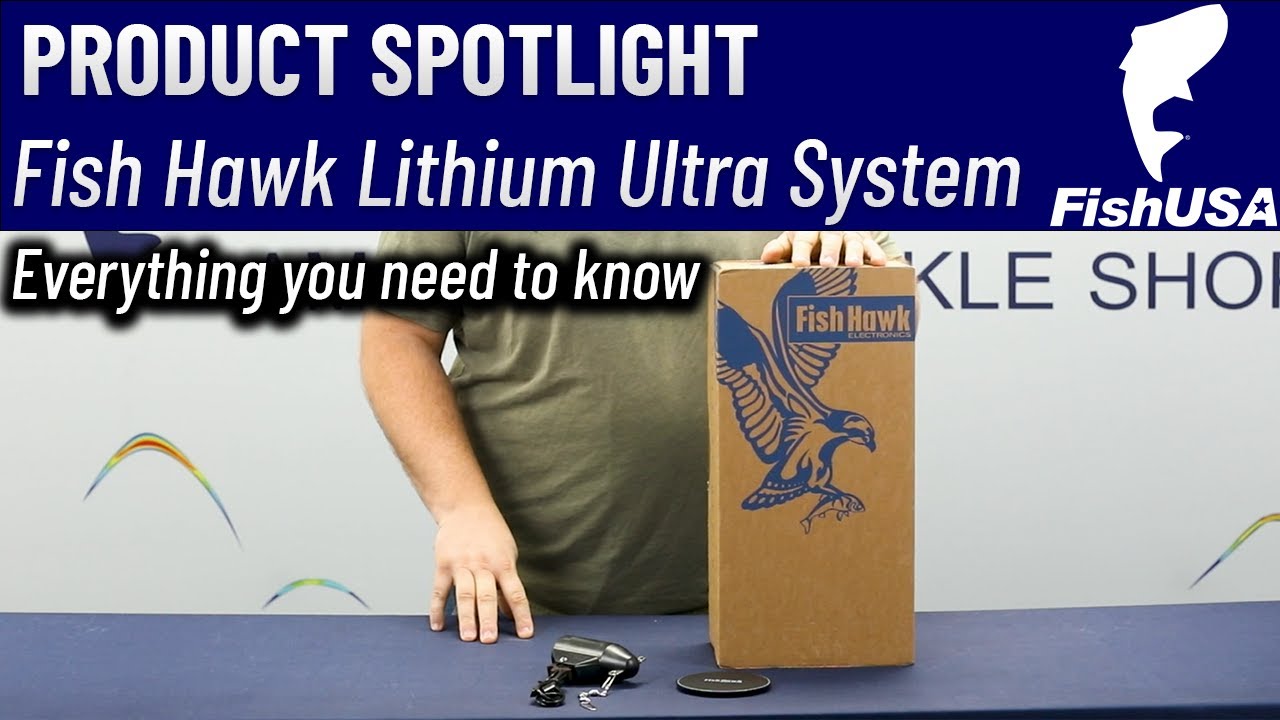 The NEW Fish Hawk Lithium Ultra System - Fish Hawk Electronics