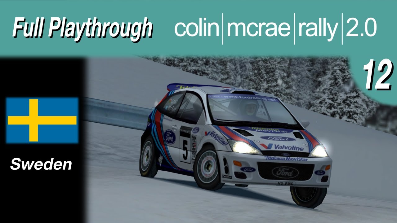 Colin Mcrae Rally 2.0 (PC) - #12 - Sweden || Intermediate Championship