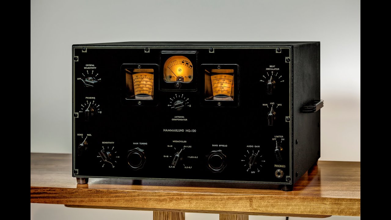 Tube Radio Restoration, Hammarlund HQ-120