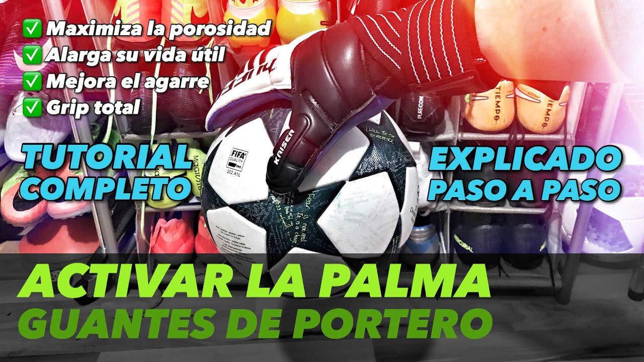 ACTIVAR PALMA GUANTES DE PORTERO | TUTORIAL COMPLETO |
