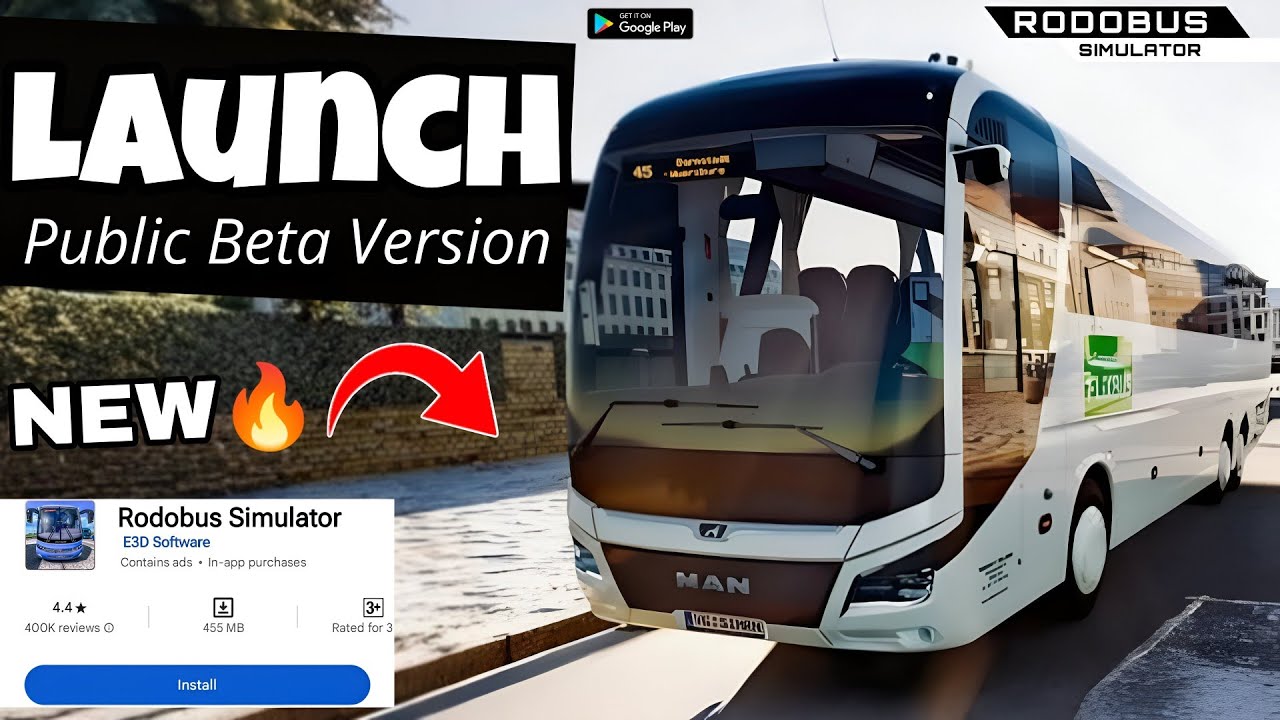 Rodobus Simulator Public Beta Version - Launch Date | Beta Testing info Soon 🤯🔥