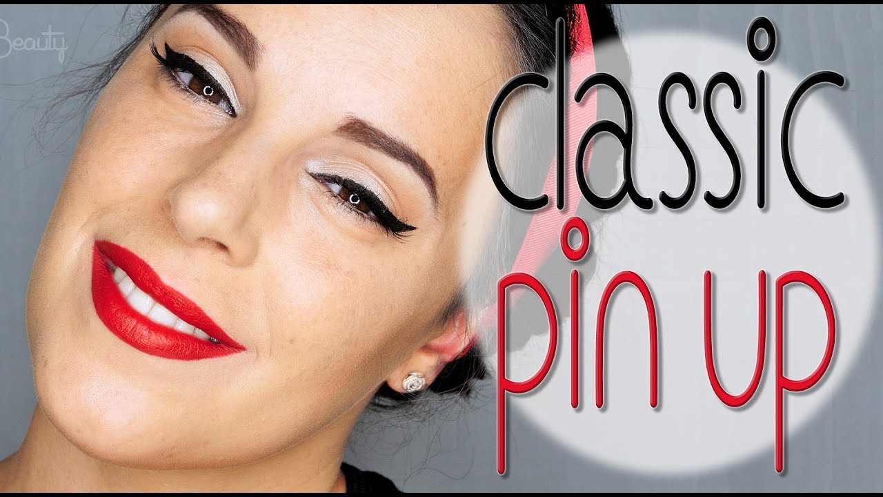 Classic Pin Up makeup | Silvia Quiros