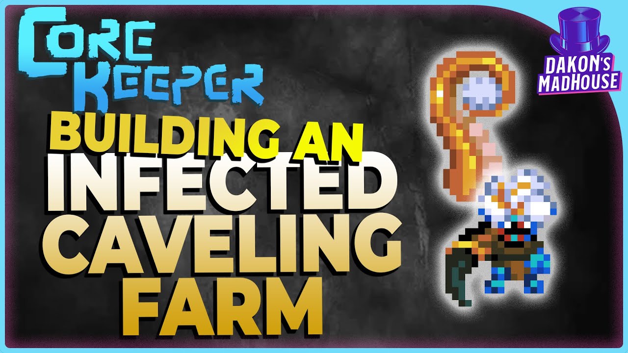 Building an Infected Caveling Mob Farm | Core Keeper 1.1