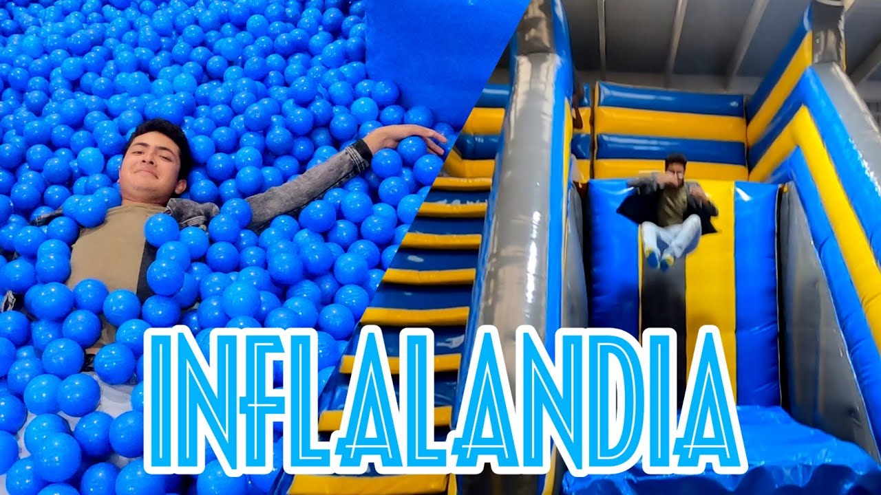 El PRIMER PARQUE INFLABLE EN MÉXICO