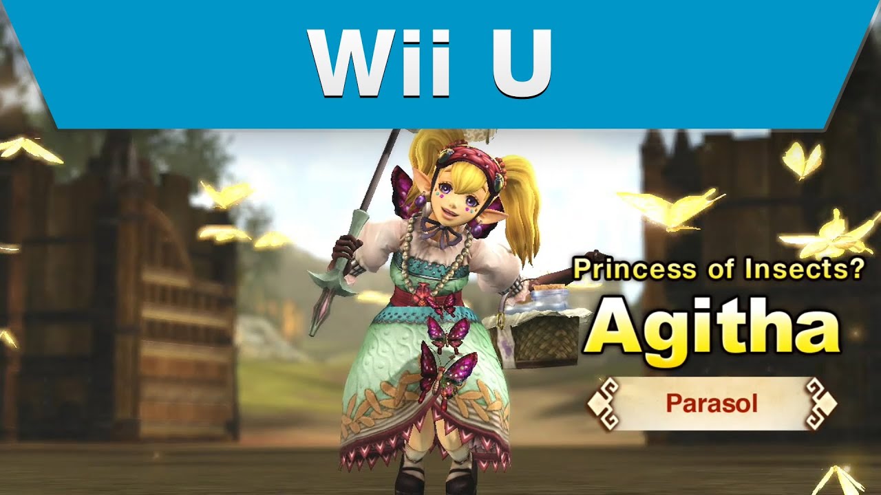 Wii U -- Hyrule Warriors Trailer with Agitha and a Parasol