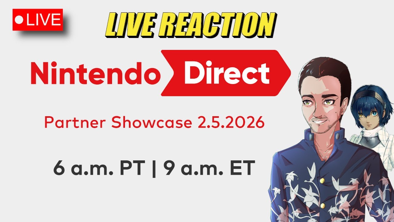Nintendo Direct Partner Showcase February 2026 LIVE REACTION ~ DavidCast Live