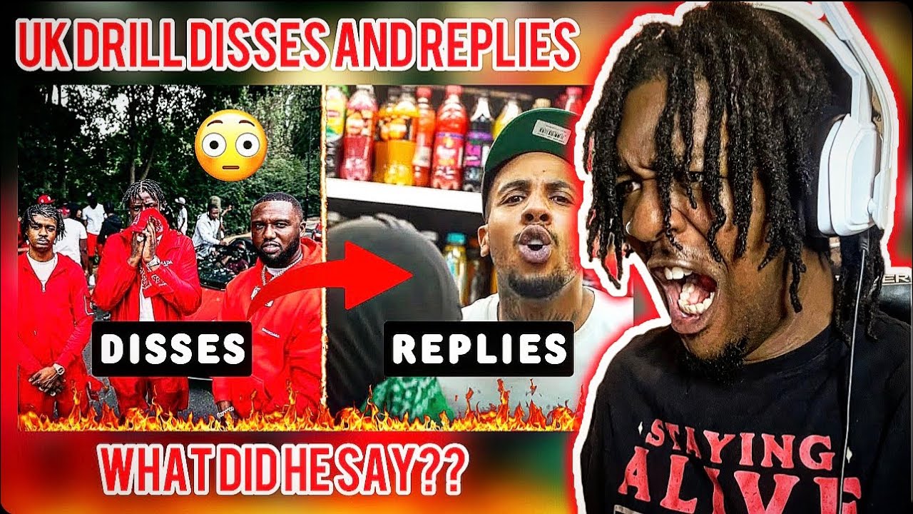 American Reacts to UK DRILL: DISSES AND REPLIES (PART 3) ‼️🔥