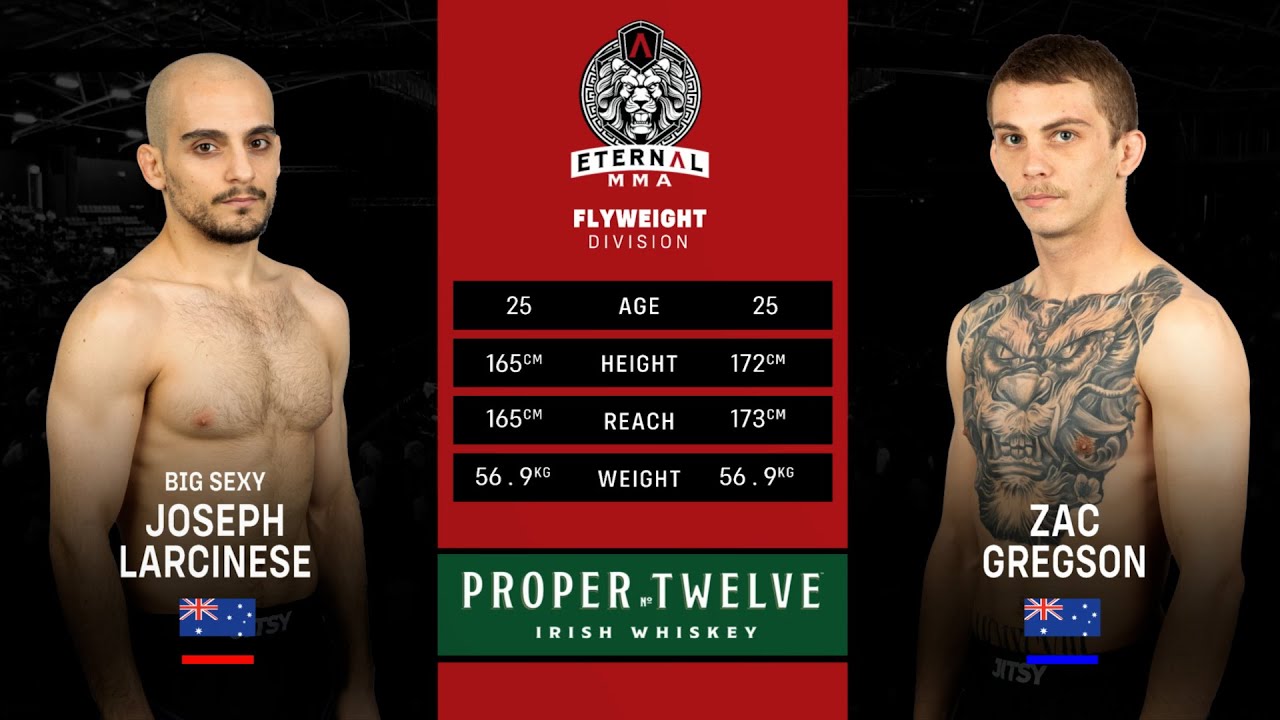 Eternal MMA 84: Joseph Larcinese VS Zac Gregson | FULL FIGHT
