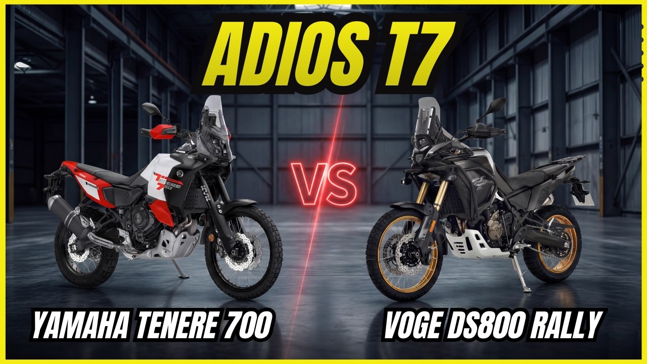 ¿EL FIN DE LA TENERE? 😱 Yamaha T7 2026 vs Voge DS800 Rally