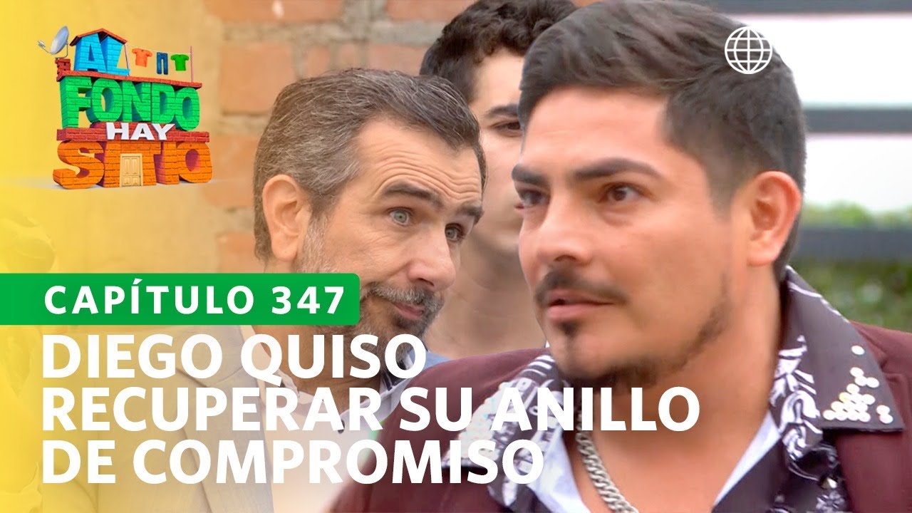 Al Fondo hay Sitio 10: Diego acusó a Joel de robar su anillo (Capítulo n° 347)