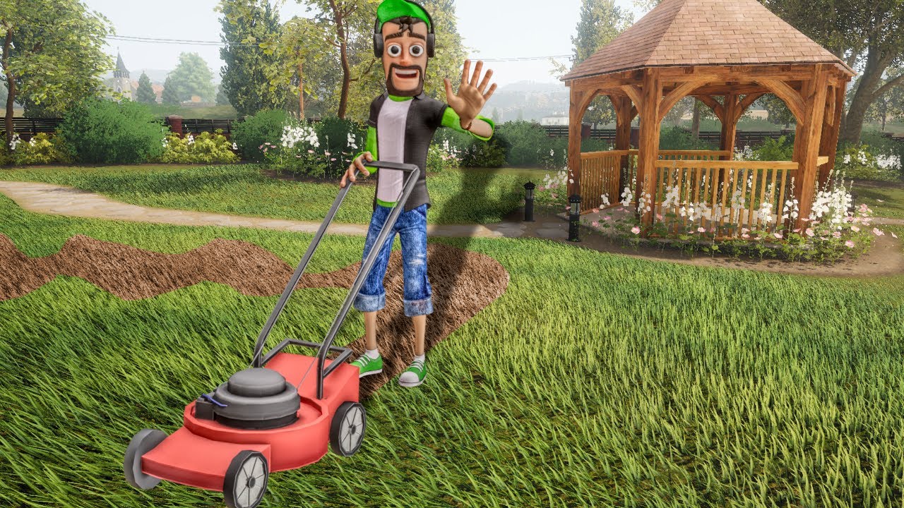 My Customers HATE Me Cutting Their Grass! (Lawn Mowing Simulator Gameplay)