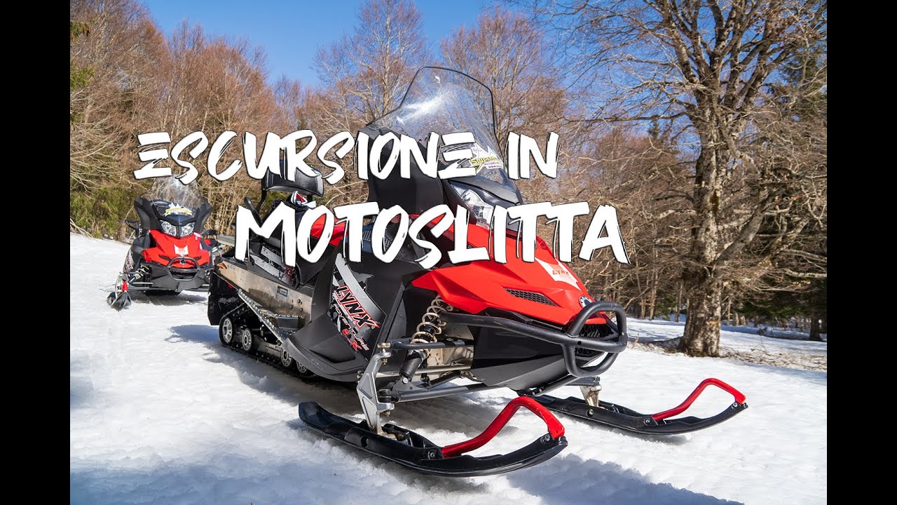 Escursione in motoslitta in Abruzzo | In giro a più non posso