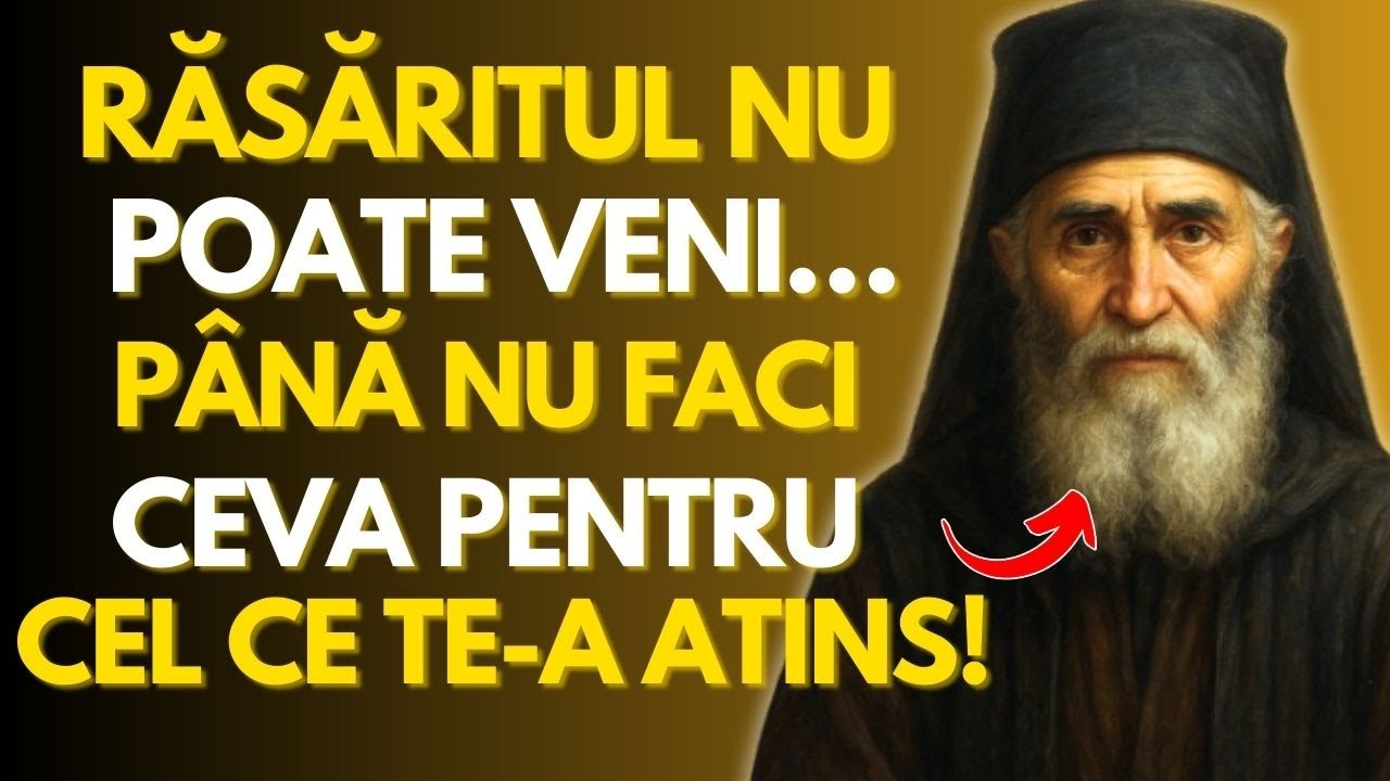 Dacă un MORT îți ȚINE MÂNA în timp ce DORMI — fă ASTA înainte să RĂSARI SOARELE! | Sfântul Paisie