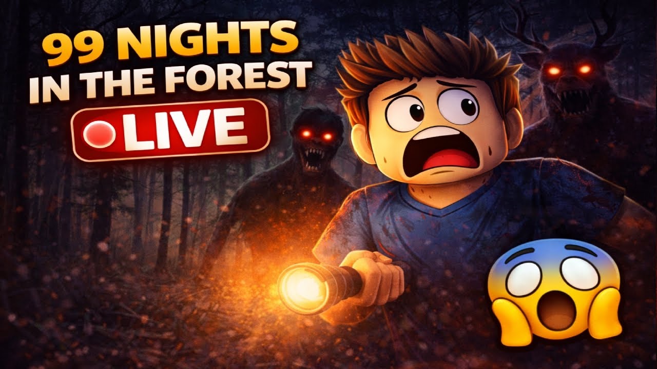 99 Nights in the Forest LIVE 😱 | 