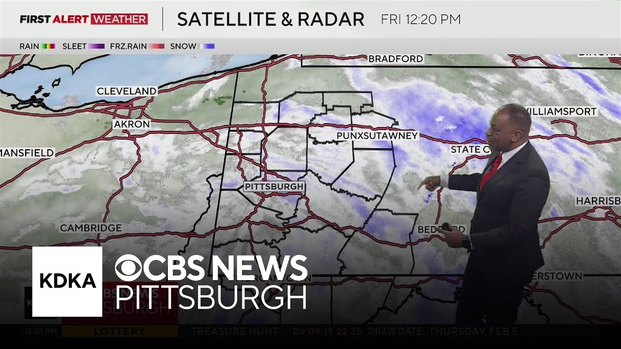 KDKA-TV Afternoon Forecast (2/6)