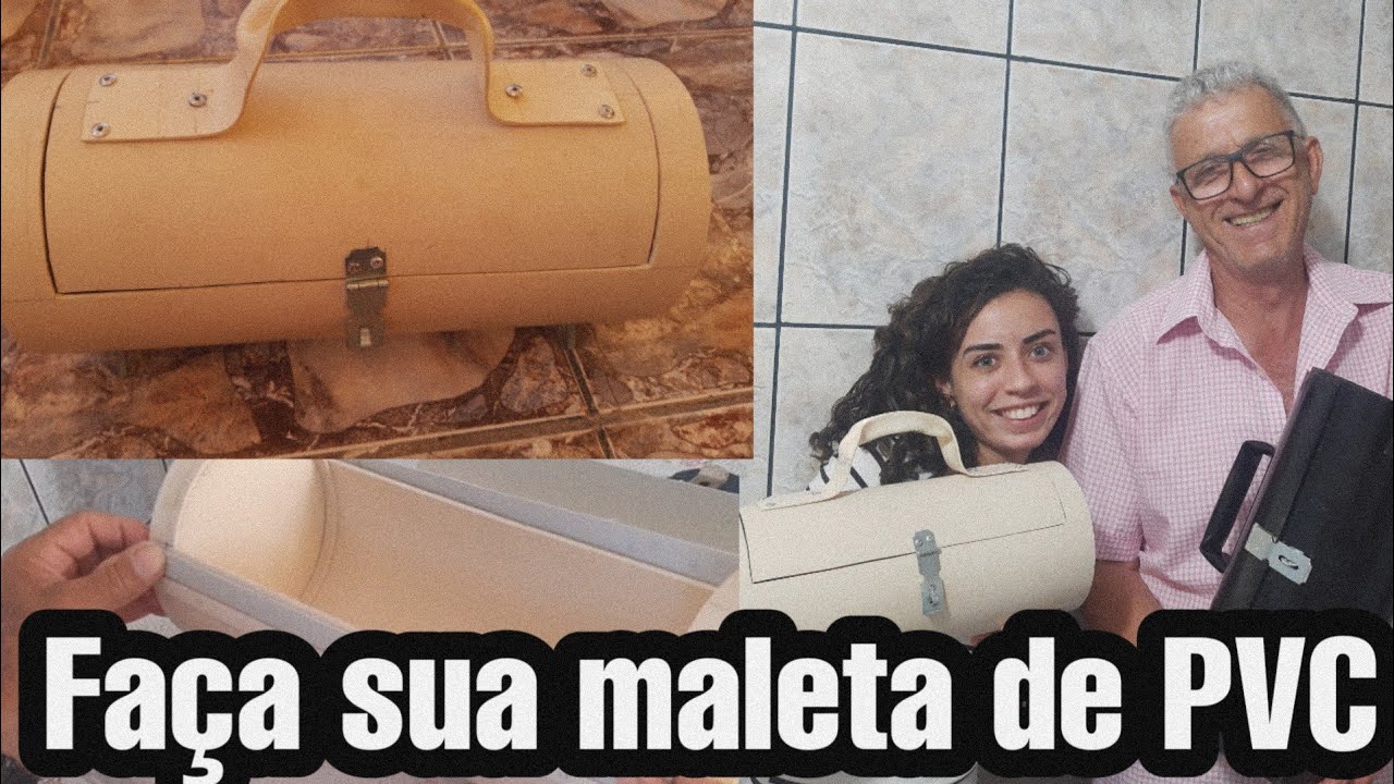 Maleta de cano de PVC/Como fazer Caixa de ferramenta