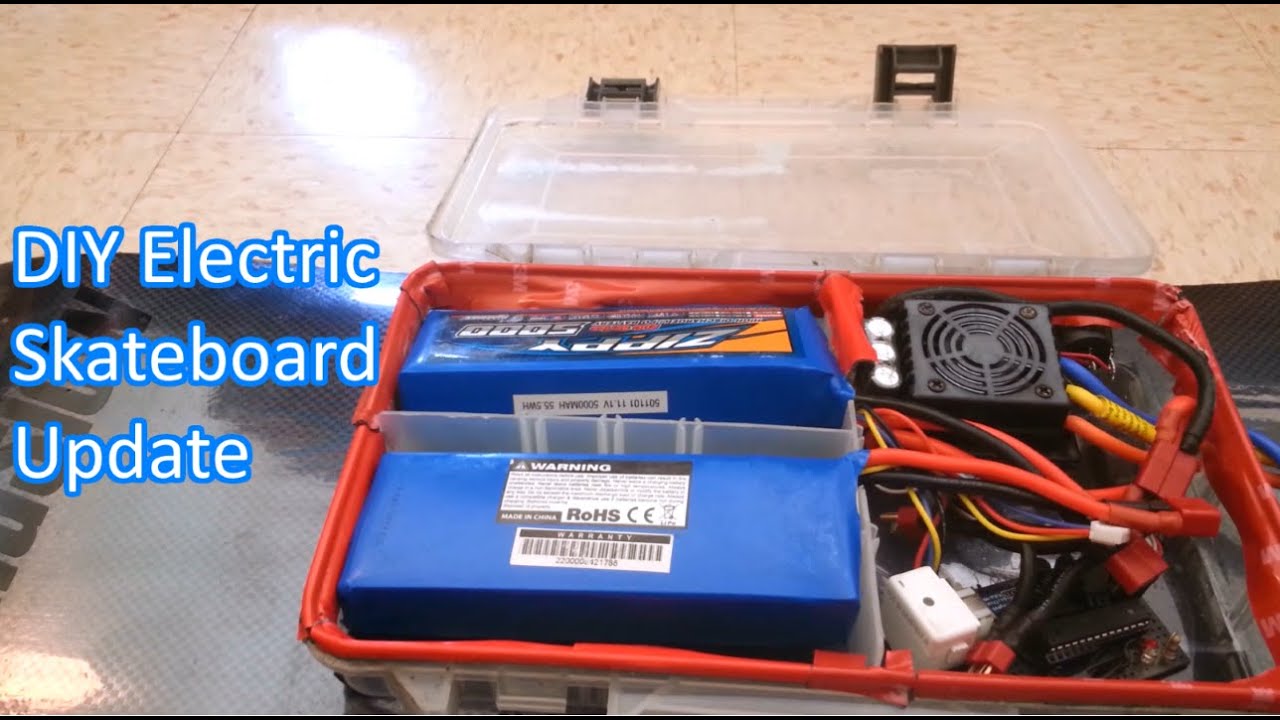 DIY Electric Longboard 150Mile Update