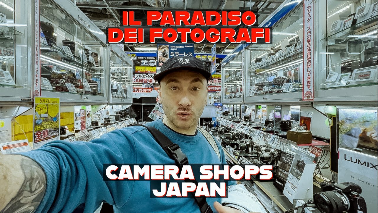 I Migliori NEGOZI di FOTOCAMERE in GIAPPONE: Dove Trovare AFFARI Incredibili!