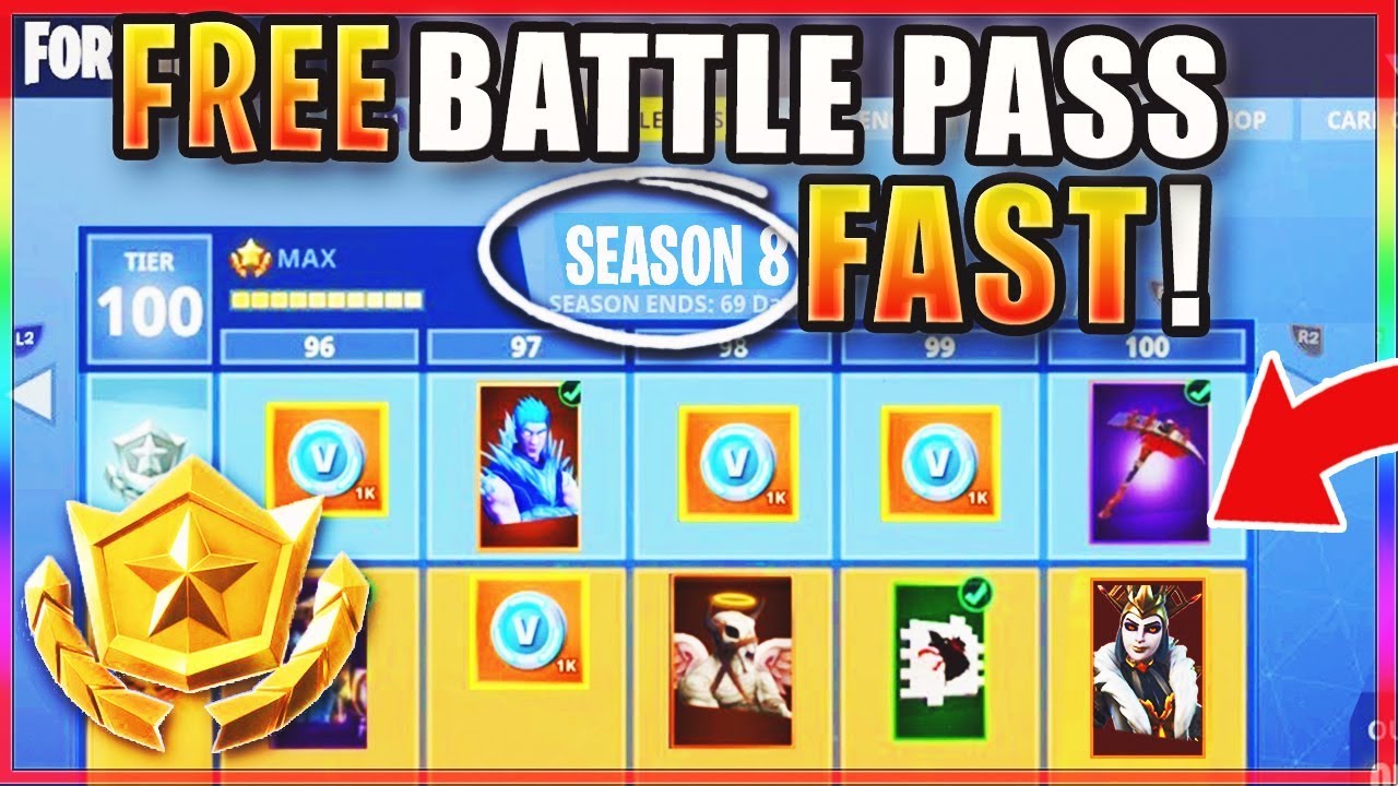 How TO GET FREE “SEASON 8 BATTLE PASS