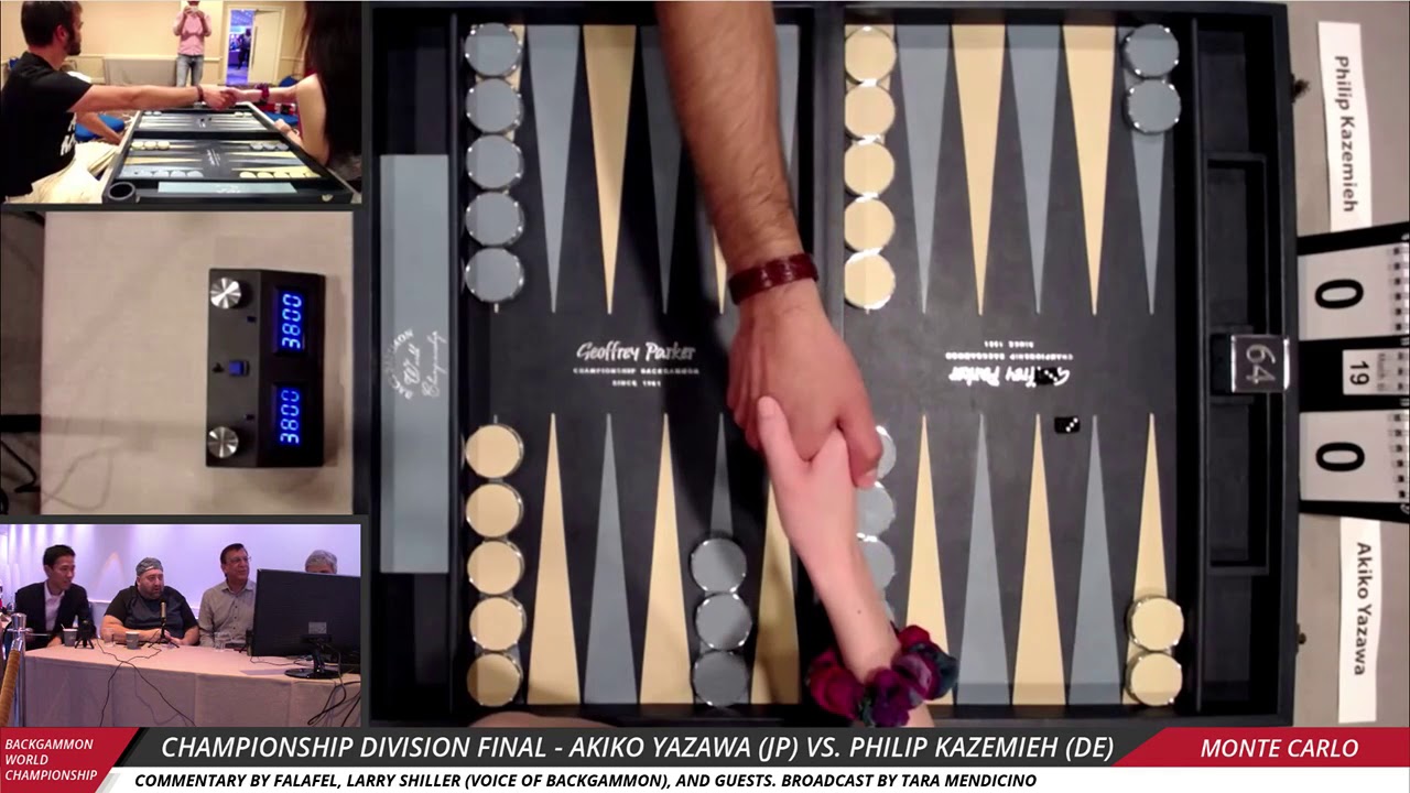 Championship Div. -- Championship Final + Commentary -- 19 pts -- Akiko Yazawa vs. Philip Kazemieh