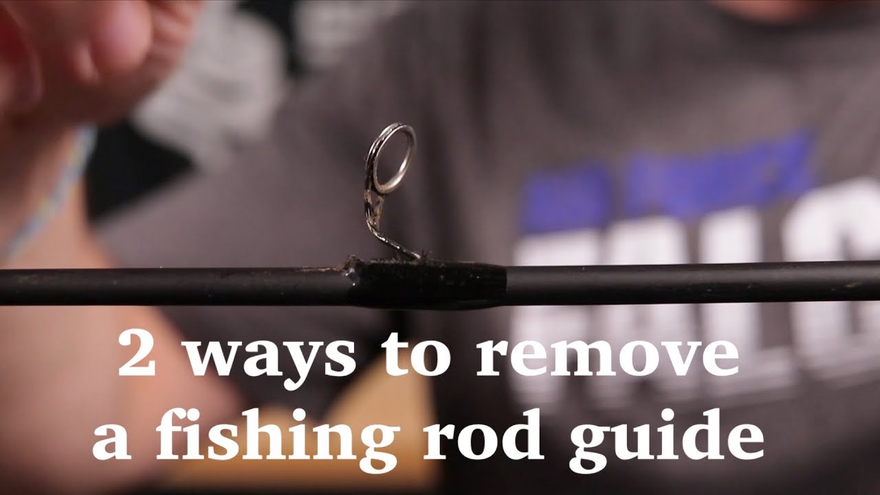 Rod Building How-To: 2 Ways to remove fishing rod guides