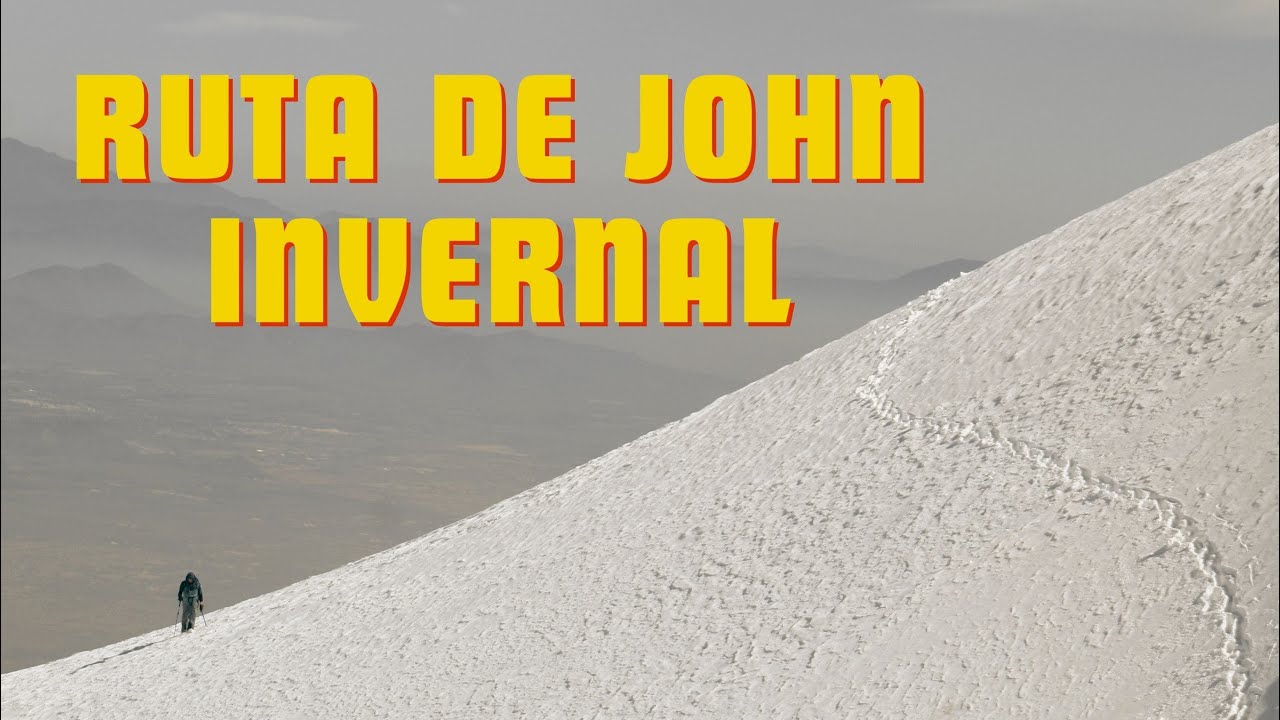Cumbre cerro san Ramón INVERNAL por ruta John - Agosto 2024