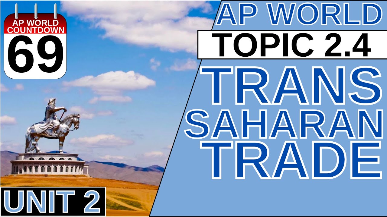 AROUND THE AP WORLD DAY 69: TRANS SAHARAN TRADE