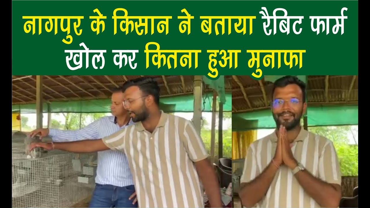 नागपुर के किसान ने बताया रैबिट फार्म खोल कर कितना हुआ मुनाफा