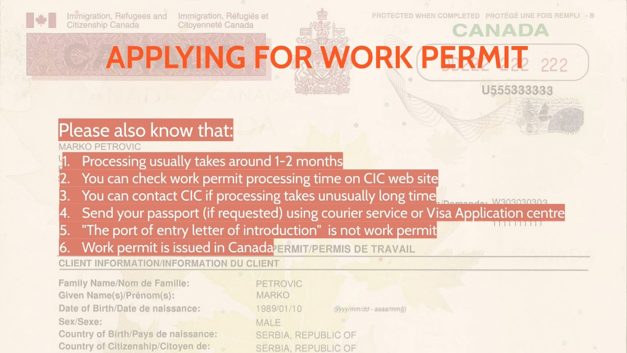 11. How to Apply for a Canadian Work Permit (Overview for Foreign Workers)