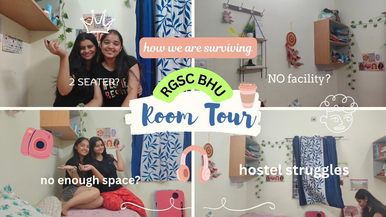 RGSC BHU hostel room expectation vs reality ! INSIDE a REAL college hostel room 