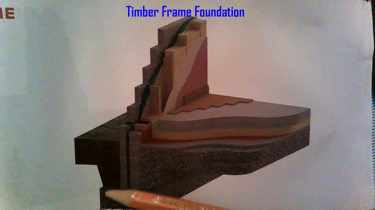 Timber Frame Foundation Detail